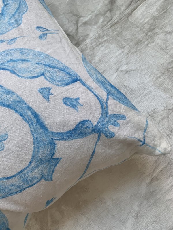 Cuttalossa & Co. Hand Painted Linen Series - Ornamental I Cuttalossa & Co. Hand Painted Linen Series - Ornamental I
