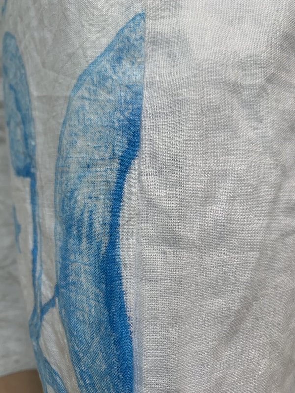 Cuttalossa & Co. Hand Painted Linen Series - Ornamental I Cuttalossa & Co. Hand Painted Linen Series - Ornamental I