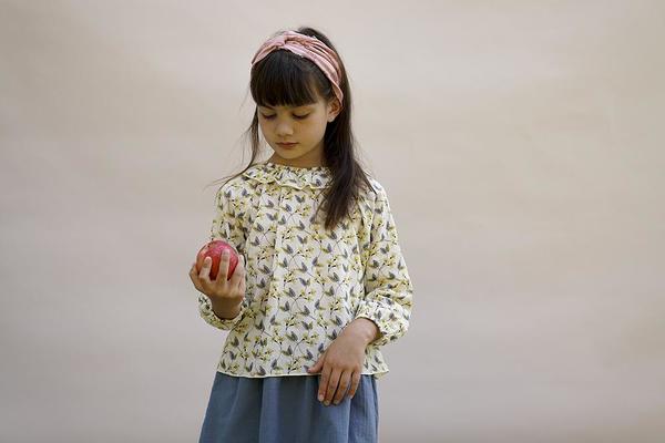 KIDS Omibia Karma Blouse - EARTH PRINT KIDS Omibia Karma Blouse - EARTH PRINT