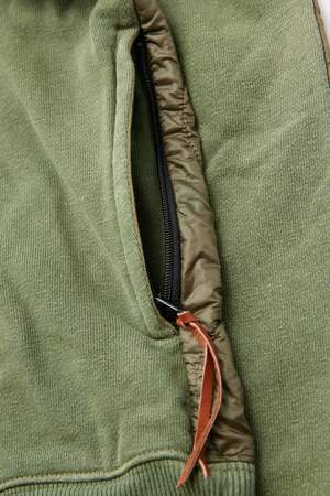 Kapital Fleecy Knit BIVOUAC BIG Sweatshirt - Khaki Kapital Fleecy Knit BIVOUAC BIG Sweatshirt - Khaki