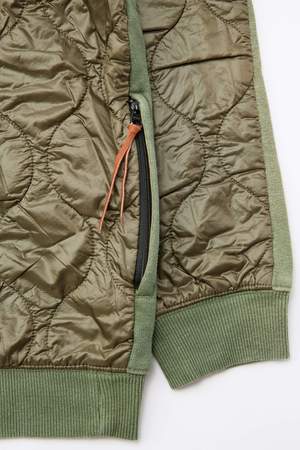 Kapital Fleecy Knit BIVOUAC BIG Sweatshirt - Khaki Kapital Fleecy Knit BIVOUAC BIG Sweatshirt - Khaki