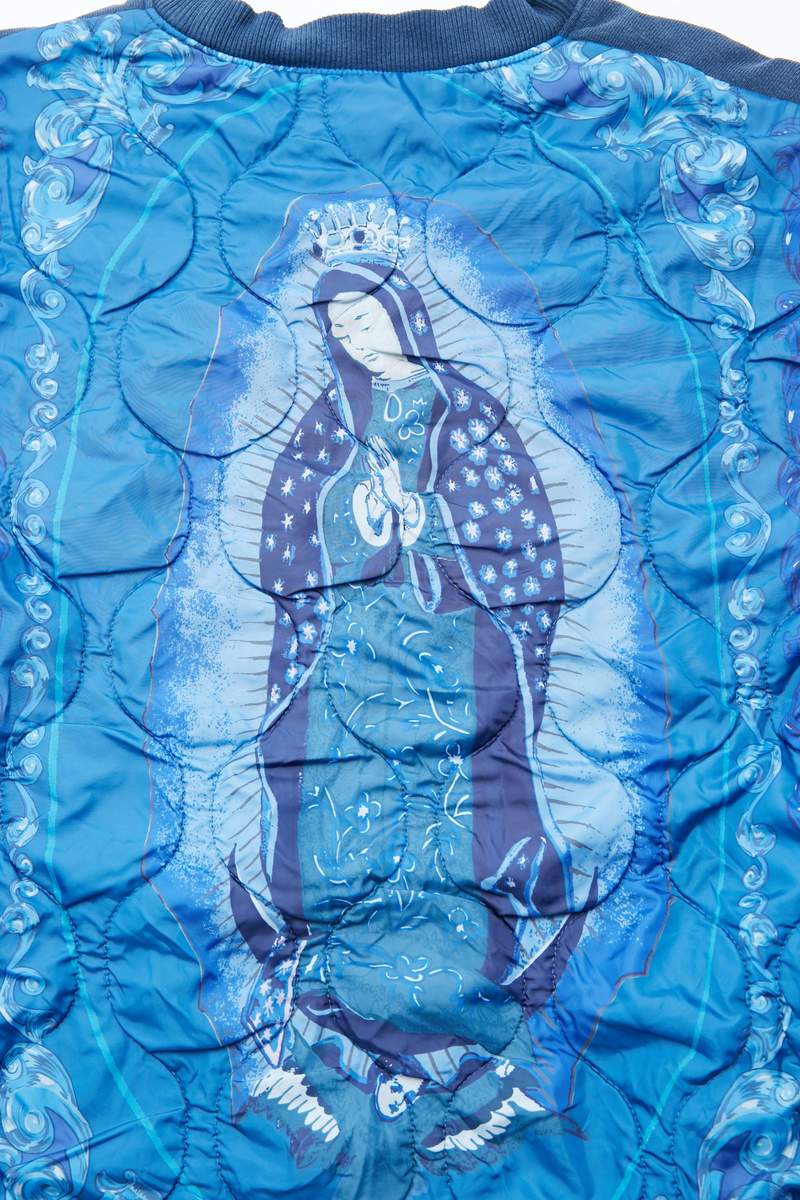 Sweat Kapital Kountry Virgin Mary - Col Rond, Polaire, Taille L/3, Multicolore - Neuf Avec étiquettes, Fabriqué Au Japon