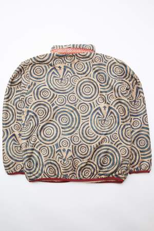 Kapital MAZE Fleece ZIP Blouson - Beige Kapital MAZE Fleece ZIP Blouson - Beige