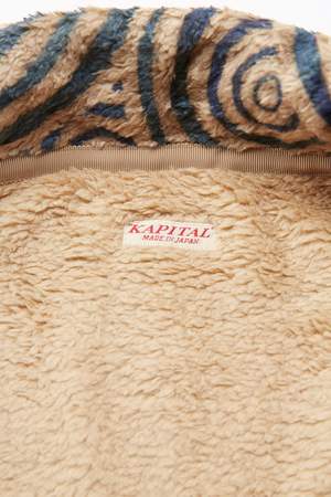 Kapital MAZE Fleece ZIP Blouson - Beige Kapital MAZE Fleece ZIP Blouson - Beige