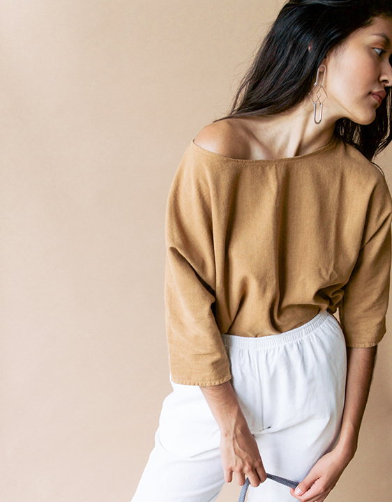 Me & Arrow Cuff Pants, Off White Me & Arrow Cuff Pants, Off White