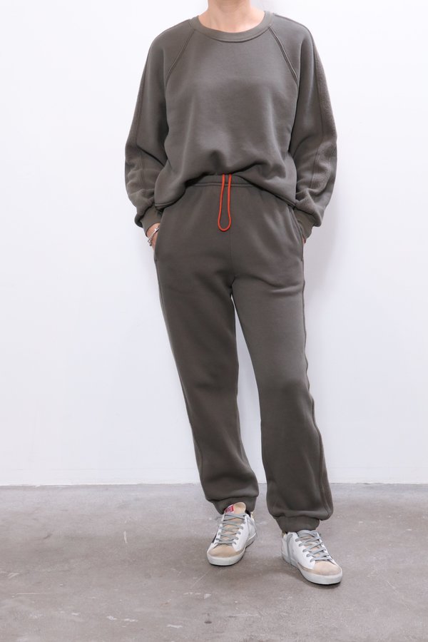 Xirena Miles Sweatshirt - Olive Stone Xirena Miles Sweatshirt - Olive Stone