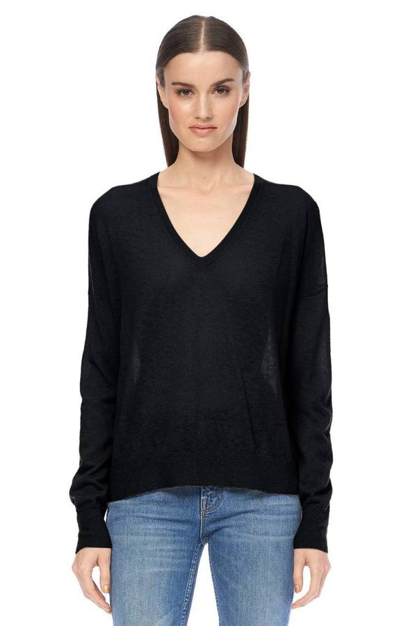 360Cashmere Monte V-neck Pullover - Black 360Cashmere Monte V-neck Pullover - Black
