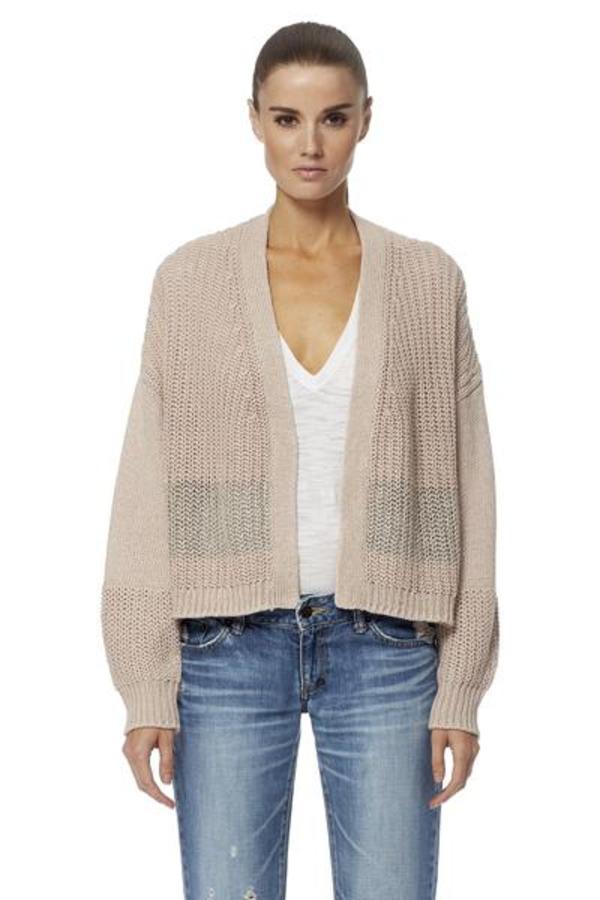 360Cashmere Tulsa Cardigan - Peony