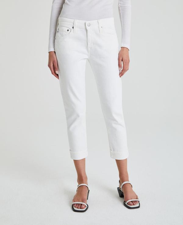 AG The Ex-Boyfriend Slim Jeans - 1 Yr Tonal White AG The Ex-Boyfriend Slim Jeans - 1 Yr Tonal White
