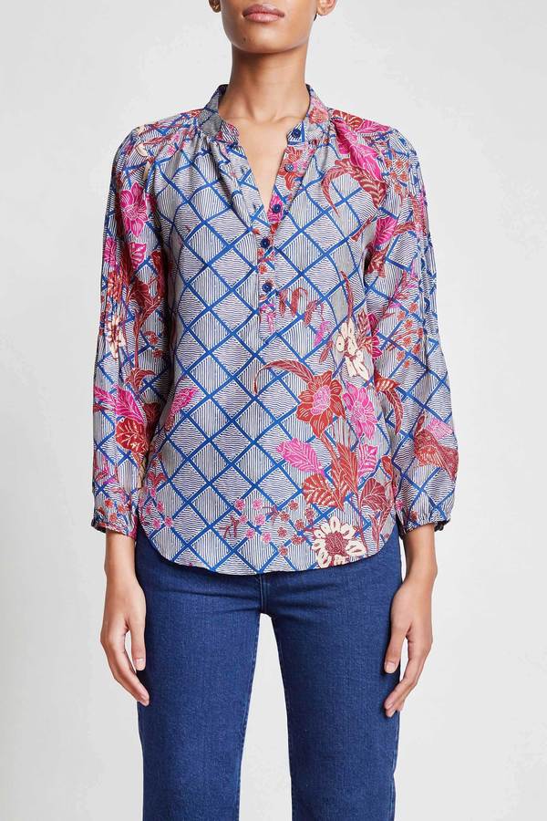 Apiece Apart Core Bravo Top - Indo Batik Apiece Apart Core Bravo Top - Indo Batik