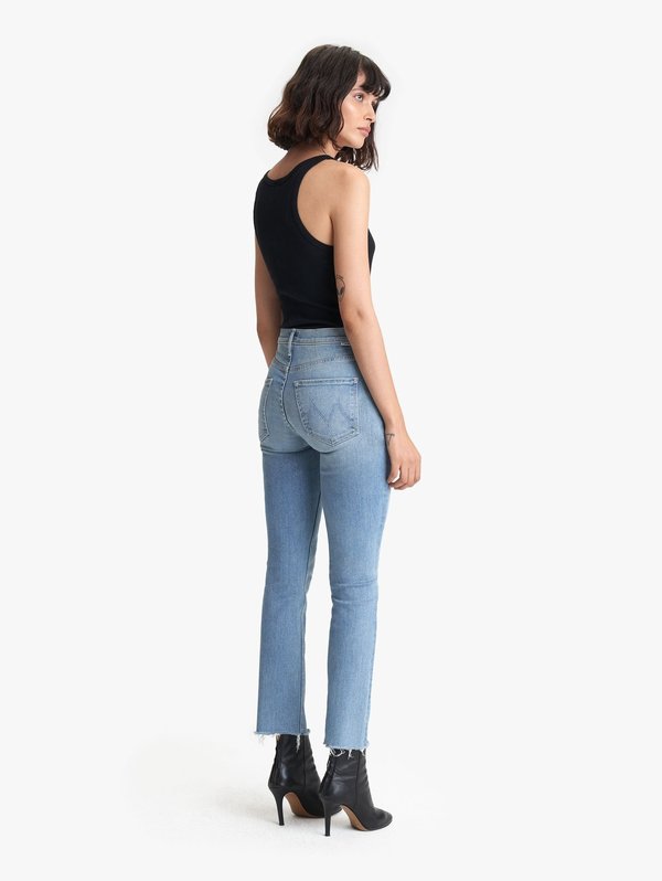 Mother The Mid Rise Dazzler Ankle Fray Jeans - Jackpot Mother The Mid Rise Dazzler Ankle Fray Jeans - Jackpot