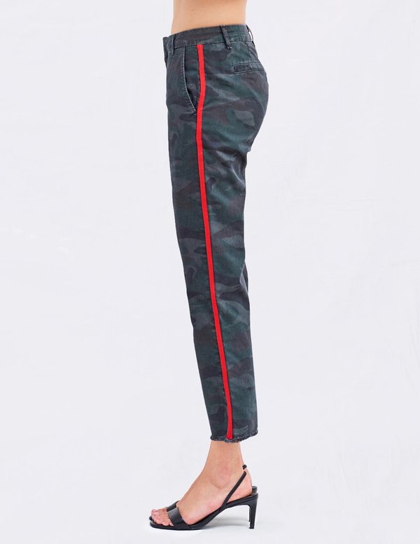 Sundry Side Trim Camo Le Soleil Pant - Charcoal Sundry Side Trim Camo Le Soleil Pant - Charcoal