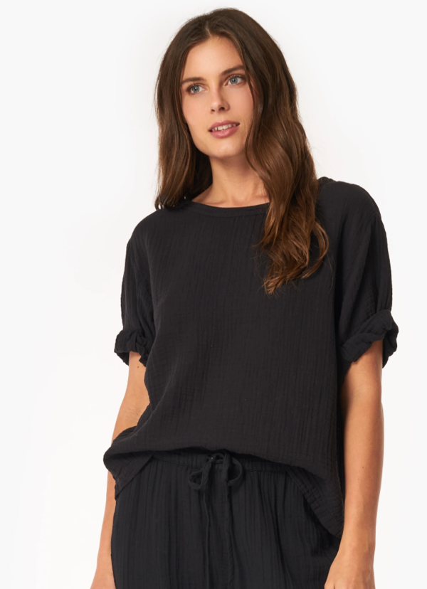 Xirena Savoy Top - Black Xirena Savoy Top - Black