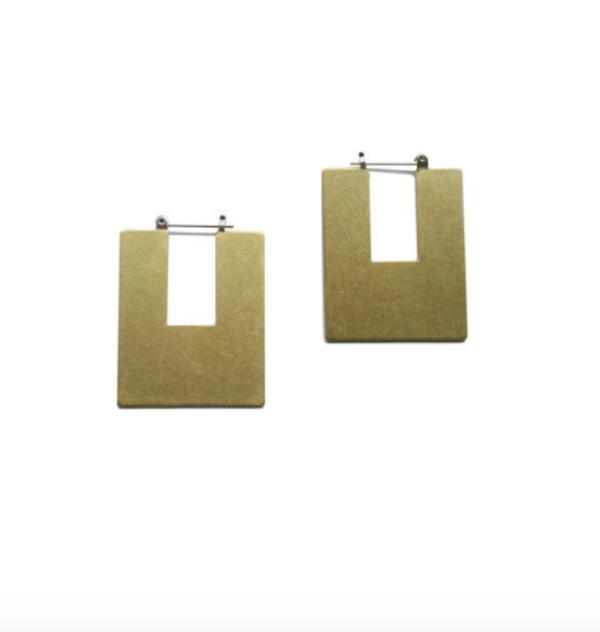 Natalie Joy Anni Hoops - Brass Natalie Joy Anni Hoops - Brass