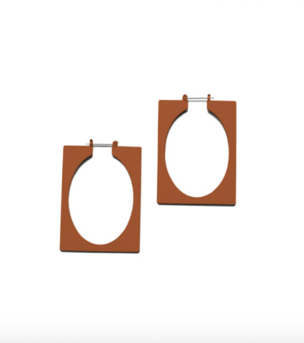 Natalie Joy Ellsworth Hoops - Rust Natalie Joy Ellsworth Hoops - Rust