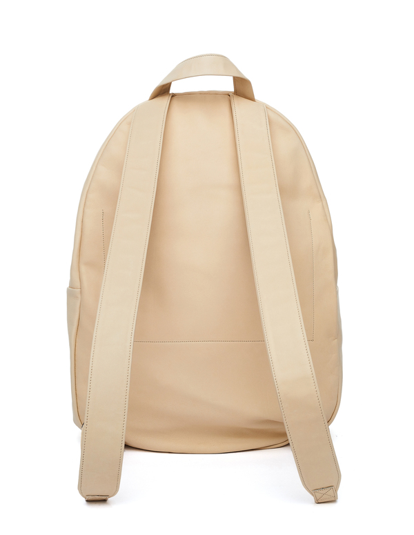 Isaac Reina Ultra Soft Leather Backpack - BEIGE Isaac Reina Ultra Soft Leather Backpack - BEIGE