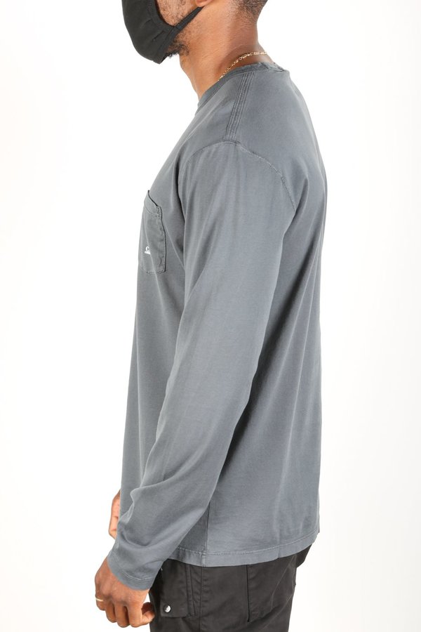 C.P. Company LONG SLEEVE TEE - dark fog grey C.P. Company LONG SLEEVE TEE - dark fog grey