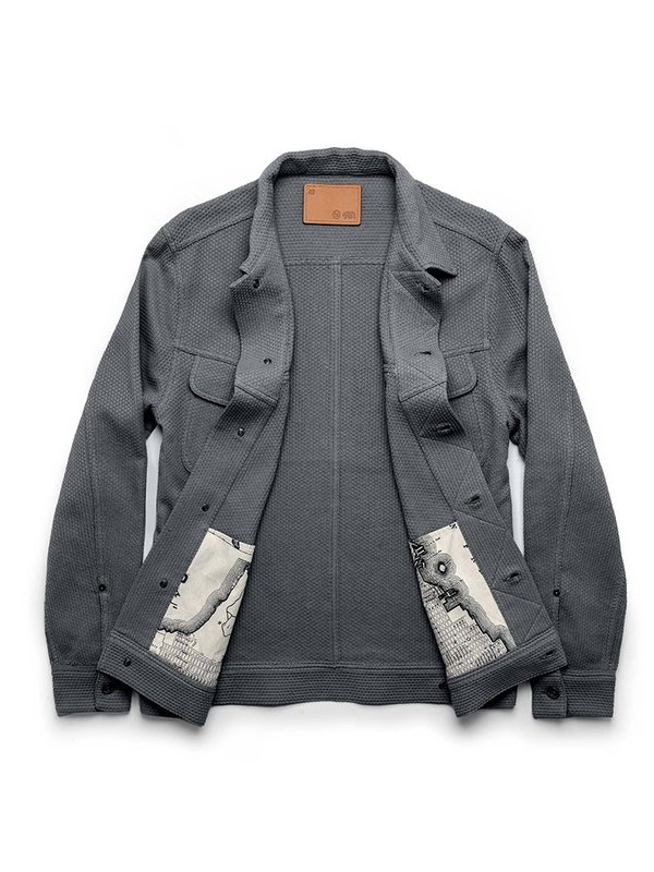 Taylor Stitch The Long Haul Jacket- Ash Sashiko Garmentory