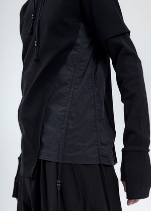 Hyein Seo Twisted Hoodie - Black Hyein Seo Twisted Hoodie - Black