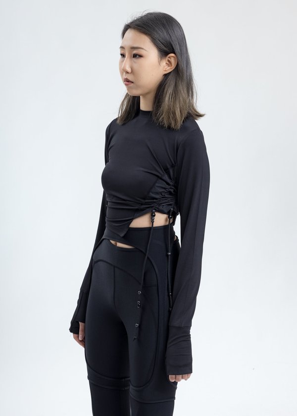 Hyein Seo Twisted Long Sleeve - Black Hyein Seo Twisted Long Sleeve - Black