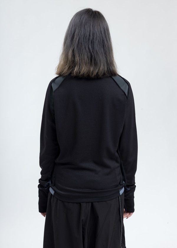 Hyein Seo Zip Necktop - Black Hyein Seo Zip Necktop - Black