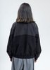 UNISEX C2H4 Intervein Paneled Track Jacket - Dark Grey  - Thumbnail 4