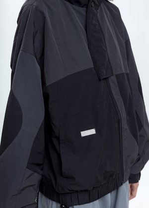 UNISEX C2H4 Intervein Paneled Track Jacket - Dark Grey UNISEX C2H4 Intervein Paneled Track Jacket - Dark Grey