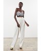 Mara Hoffman Mati Embroidered Top - Black/White - Thumbnail 11