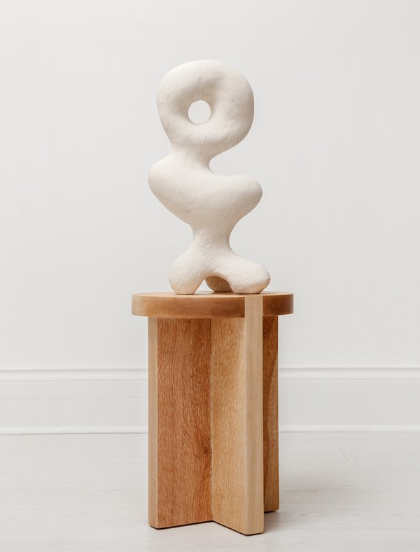 A Deumain Sculpture #4 - White A Deumain Sculpture #4 - White