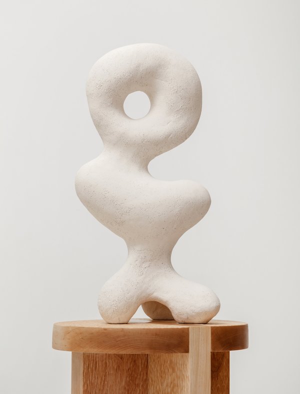 A Deumain Sculpture #4 - White A Deumain Sculpture #4 - White