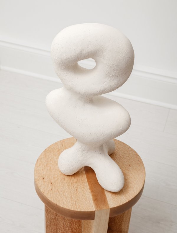 A Deumain Sculpture #4 - White A Deumain Sculpture #4 - White