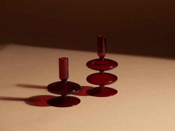 Aeyre Prima Candlestick - Red Aeyre Prima Candlestick - Red