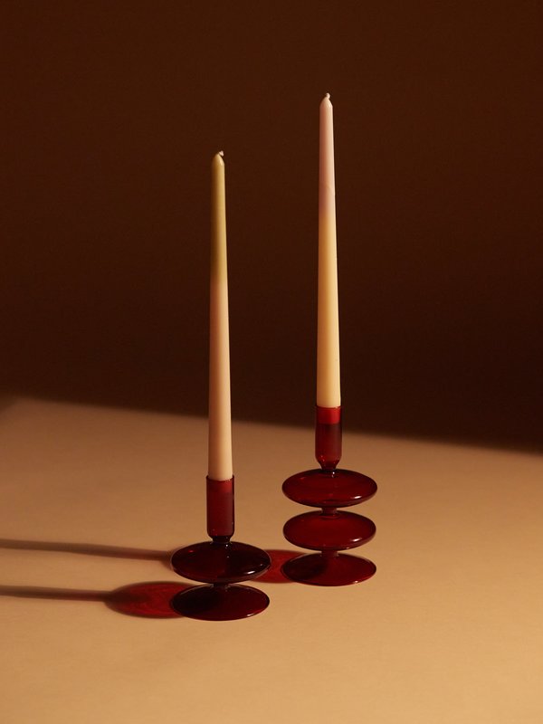 Aeyre Prima Candlestick - Red Aeyre Prima Candlestick - Red
