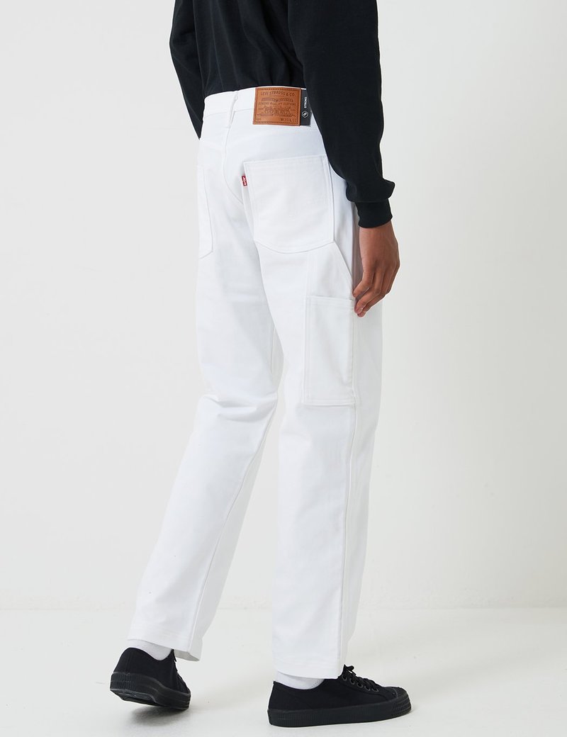 Levis Skate Carpenter Pant (Relaxed) - S&E White Bull Denim