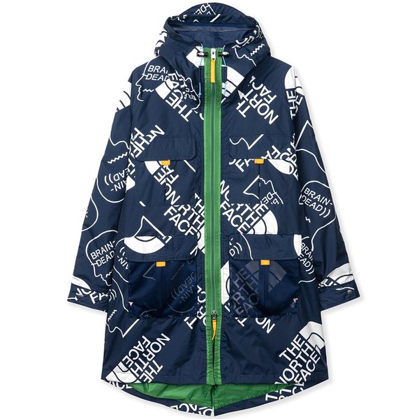 Brain Dead x The North Face 76 Oversized Mountain Parka - TNF Navy Brain Dead x The North Face 76 Oversized Mountain Parka - TNF Navy