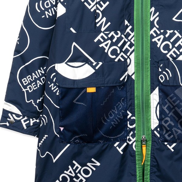 Brain Dead x The North Face 76 Oversized Mountain Parka - TNF Navy Brain Dead x The North Face 76 Oversized Mountain Parka - TNF Navy