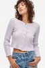 Lacausa Lucy Cardigan - Lilac - Thumbnail 2