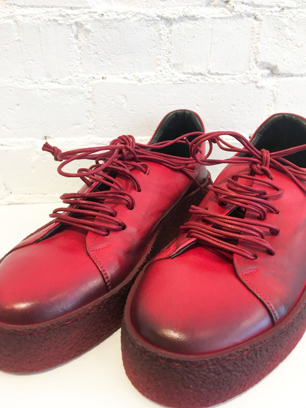 Halmanera Baron Passion Sneaker - Red Halmanera Baron Passion Sneaker - Red
