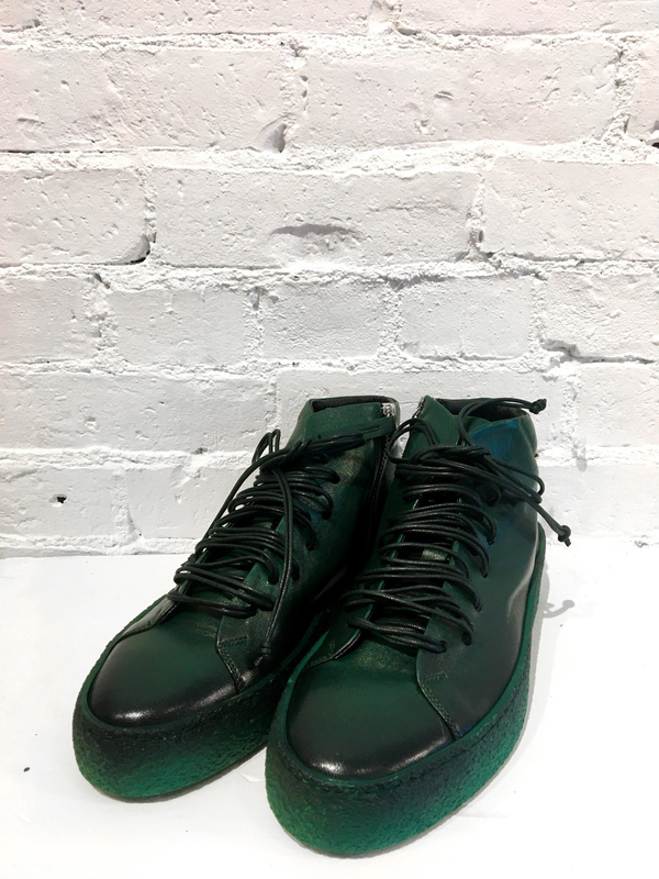 Halmanera High Top Sneaker - Green Halmanera High Top Sneaker - Green
