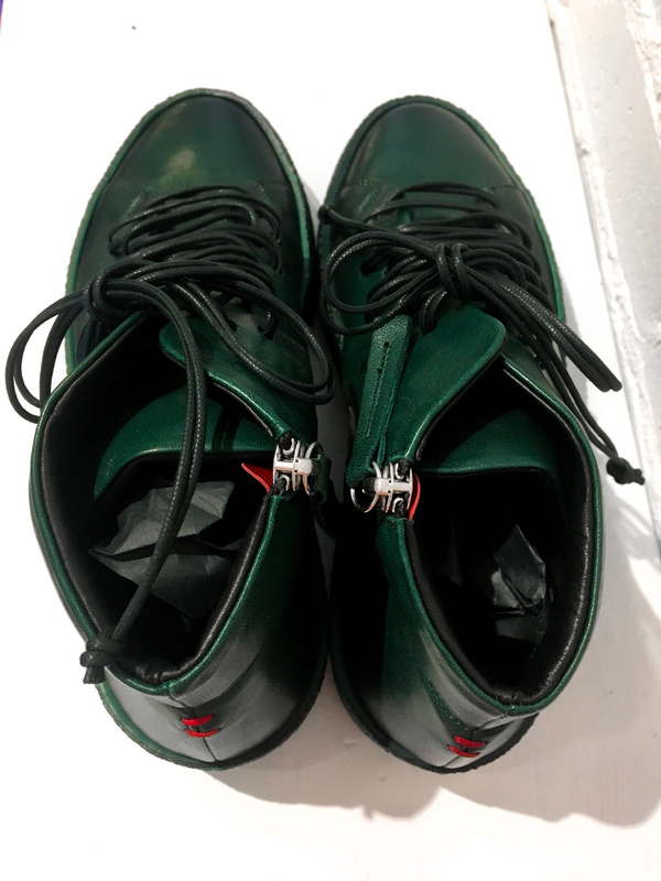 Halmanera High Top Sneaker - Green Halmanera High Top Sneaker - Green