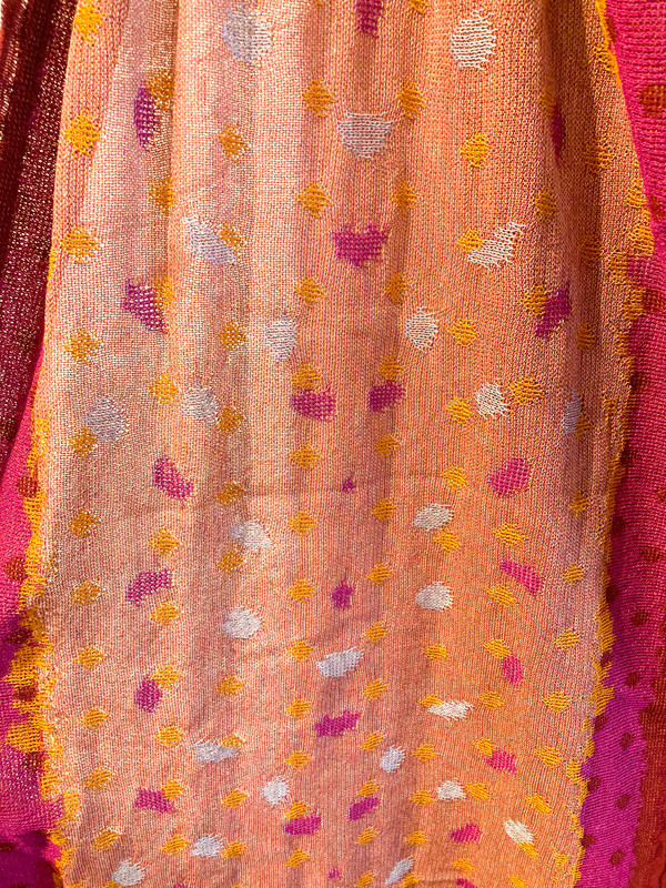 Catherine André Staccato Scarf - Orange Catherine André Staccato Scarf - Orange