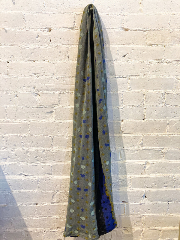 Catherine André Staccato Scarf - Blue Catherine André Staccato Scarf - Blue