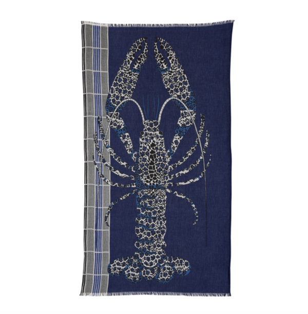 Inouitoosh Karl Scarf - Navy Inouitoosh Karl Scarf - Navy