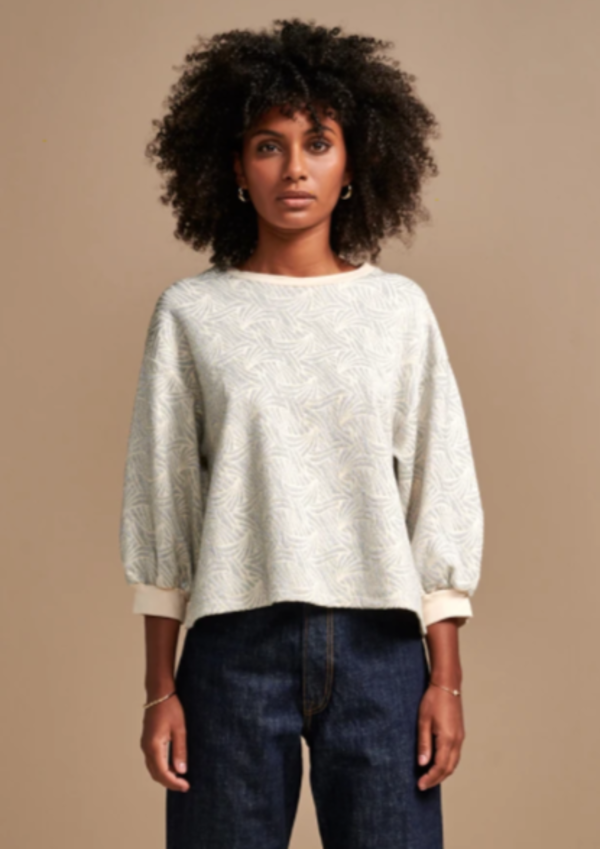 Bellerose Vow Sweatshirt - Silver Scape Bellerose Vow Sweatshirt - Silver Scape