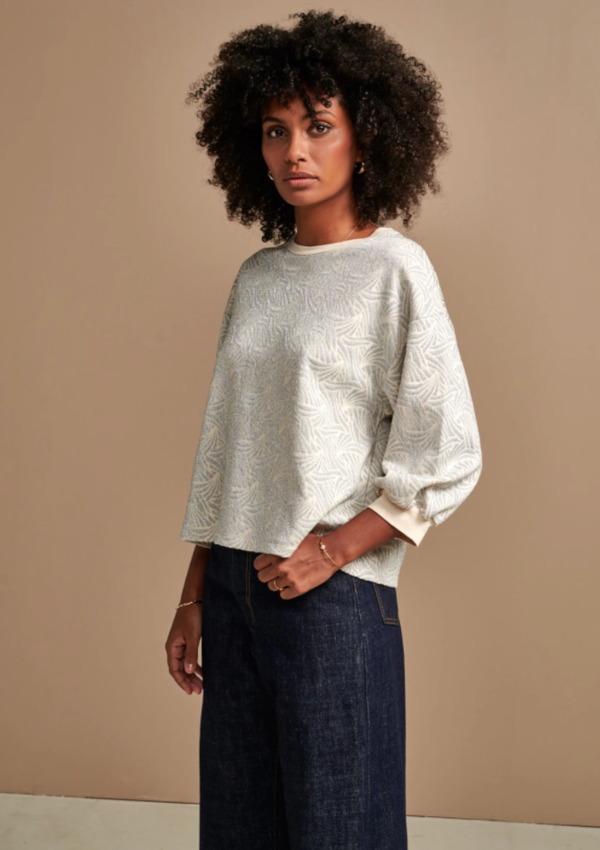 Bellerose Vow Sweatshirt - Silver Scape Bellerose Vow Sweatshirt - Silver Scape