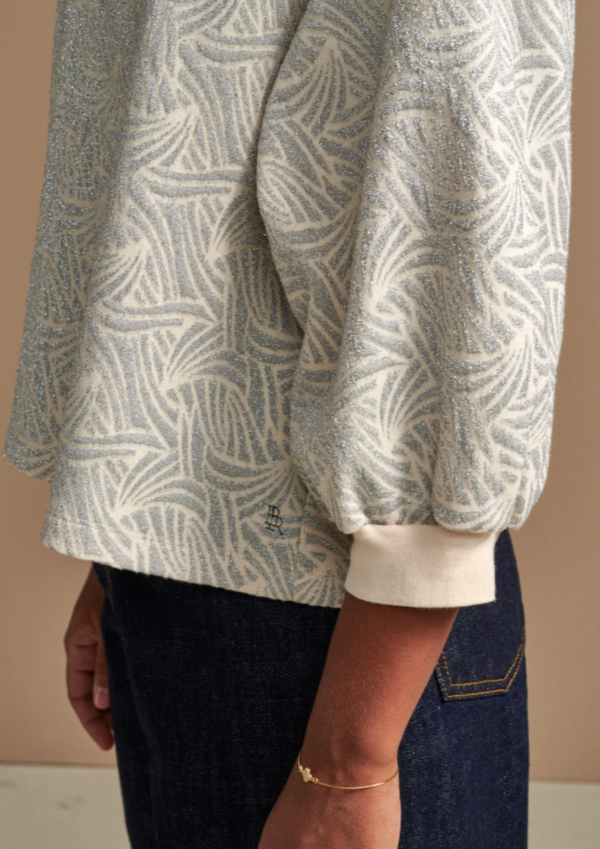 Bellerose Vow Sweatshirt - Silver Scape Bellerose Vow Sweatshirt - Silver Scape