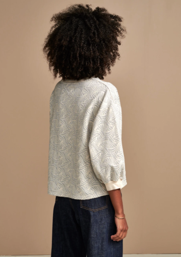 Bellerose Vow Sweatshirt - Silver Scape Bellerose Vow Sweatshirt - Silver Scape