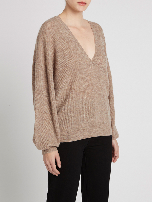 IRO Electra Sweater - Mixed Taupe IRO Electra Sweater - Mixed Taupe