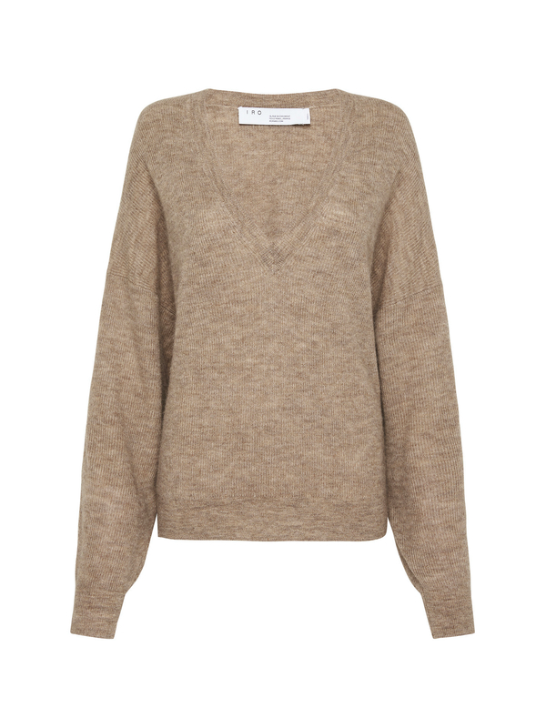 IRO Electra Sweater - Mixed Taupe IRO Electra Sweater - Mixed Taupe