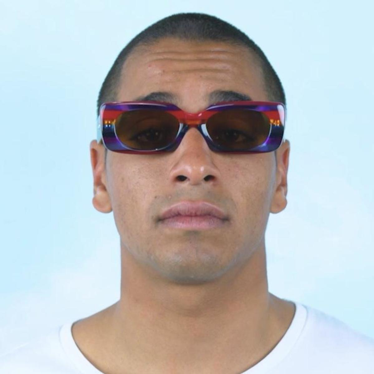 Crap Eyewear The Supa Phreek Glasses - Rainbow / Mustard 